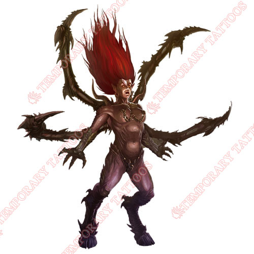 Diablo II Customize Temporary Tattoos Stickers NO.5235